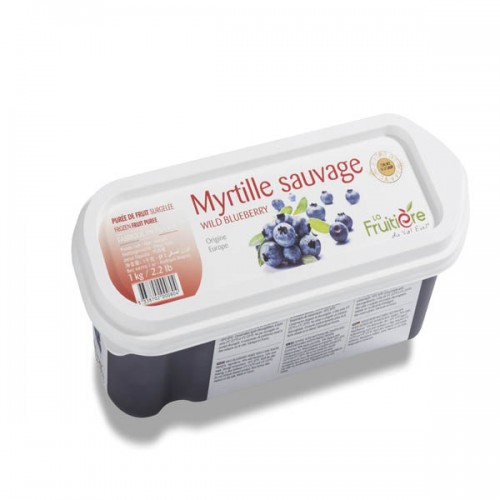 Blueberry Puree Wild- 1kg Frozen