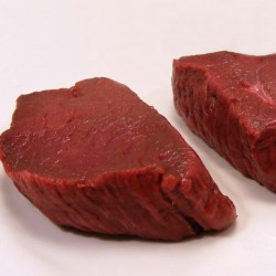 Venison Haunch Steaks Approx 180g x 2