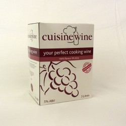 Cooking Wine - Red - 3Litre
