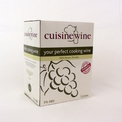 Cooking Wine - White - 3Litre