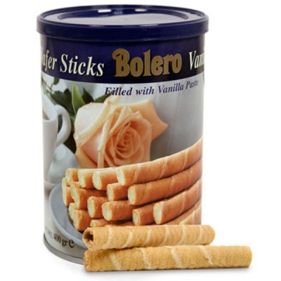 Wafer Sticks - Vanilla 400g Tin