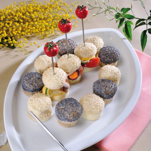 Mini Cocktail Buns 200 x 9g