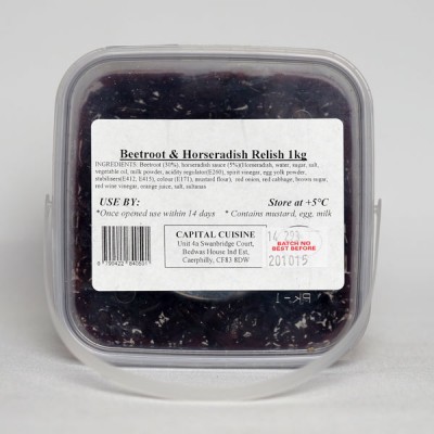 Beetroot & Horsradish Relish - 1kg