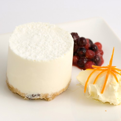 Individual Rich Vanilla Cheesecake