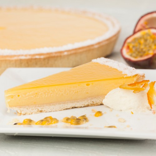 Luxury Orange and Passion Fruit Tart