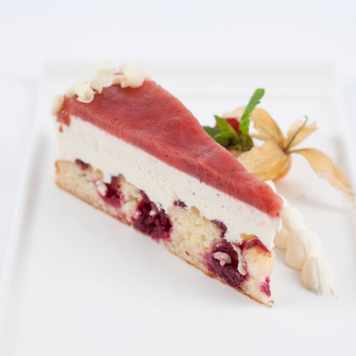 Raspberry, Strawberry & Lemon Torte