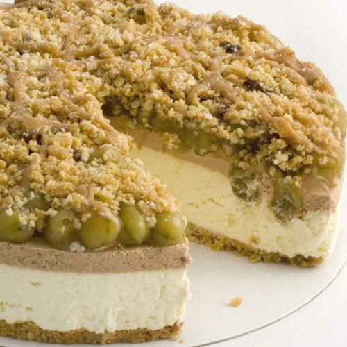 Gooseberry & Toffee Crunch Dessert