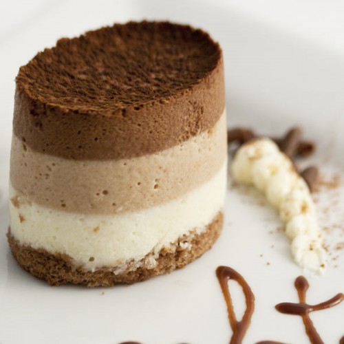 Individual Mini Triple Chocolate Mousse