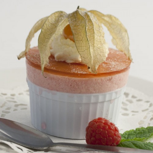 Individual Raspberry & Lemon Souffle x 12