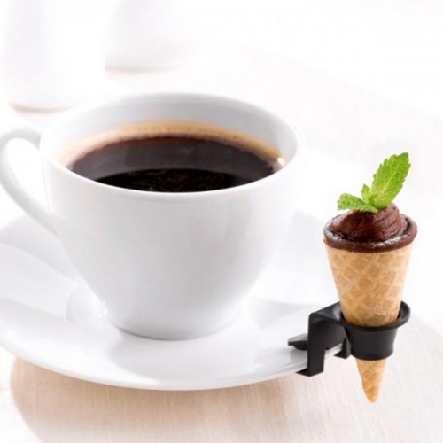 Black Clips - Canape Cones x 100