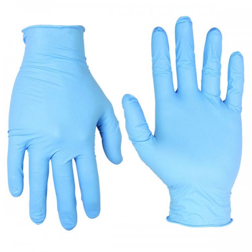 Blue Food Grade Gloves x 100