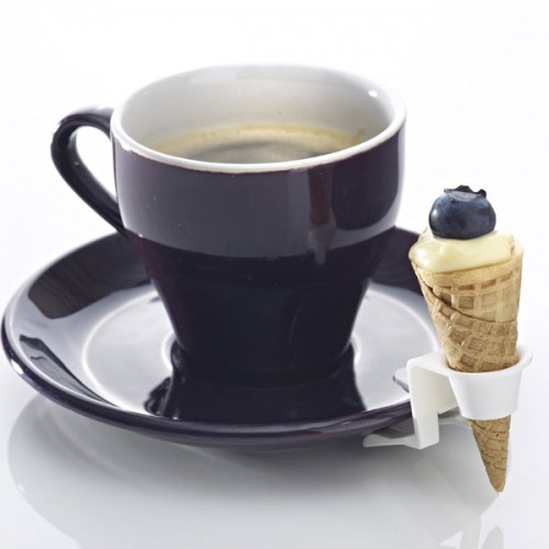 White Clips - Canape Cones x 100