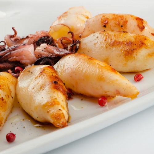 Squid - Baby Blanched 1kg