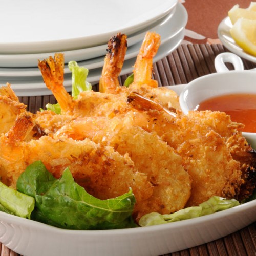 Thai Coconut Breaded King Prawns 500g
