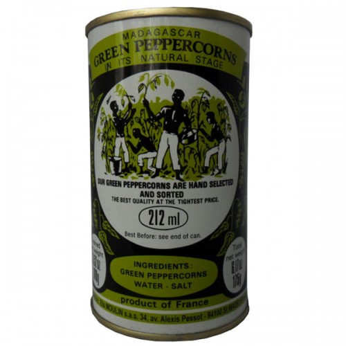 Green Peppercorns In Brine (Madagascar) 175g