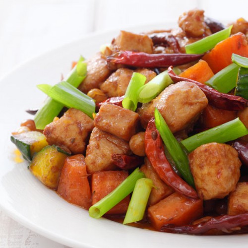 Diced Corn Fed Chicken Breast Meat x 1kg