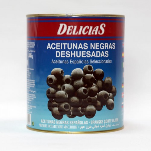 Black Olives Pitted In Brine 2.8kg Tub