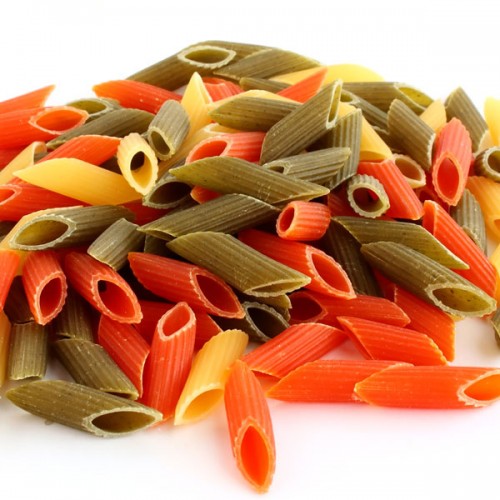 Penne Rigate - Tricolour 500g Dried