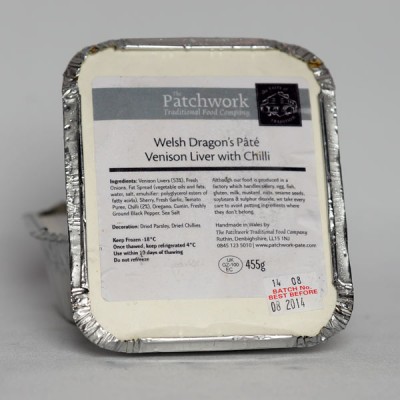 Welsh Dragon Pate (Venison With Chilli) 454g
