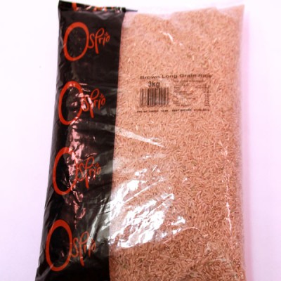 Brown Long Grain Rice 3kg