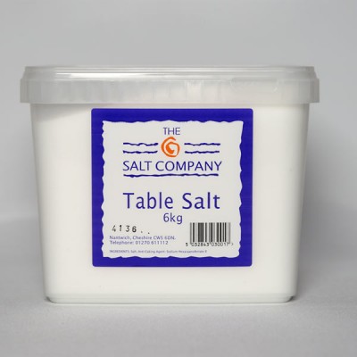 Table Salt 6kg Tub