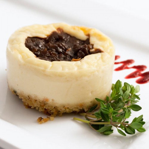 Goat Cheese Red Onion Marmalade Cheesecake x 12