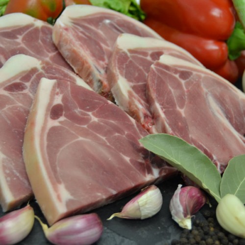Suckling Pig Forequarter Chops