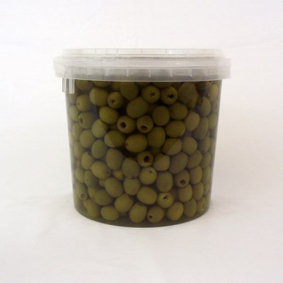 Green Olives Pitted In Brine 3.9kg