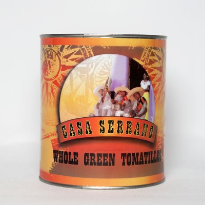 Tomatillo -Whole Green Mexican - 2.8kg Tin