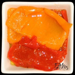 Roasted Red & Yellow Peppers In Oil - 2kg Tray