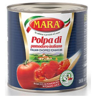Tomatoes - Diced-Chopped 2.55kg Tin