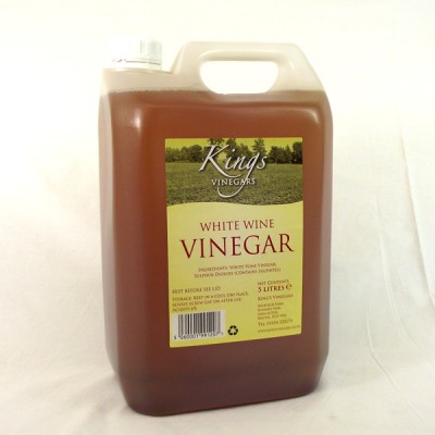 White Wine Vinegar - West Country - 5ltr