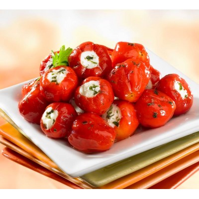 PEPPERS (SPICY) STUFFED WITH RICOTTA - 1KG